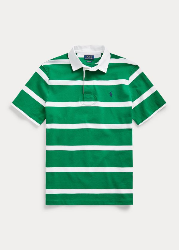 Men's Polo Ralph Lauren The Iconic Rugby Polo Shirts | 162509IGE